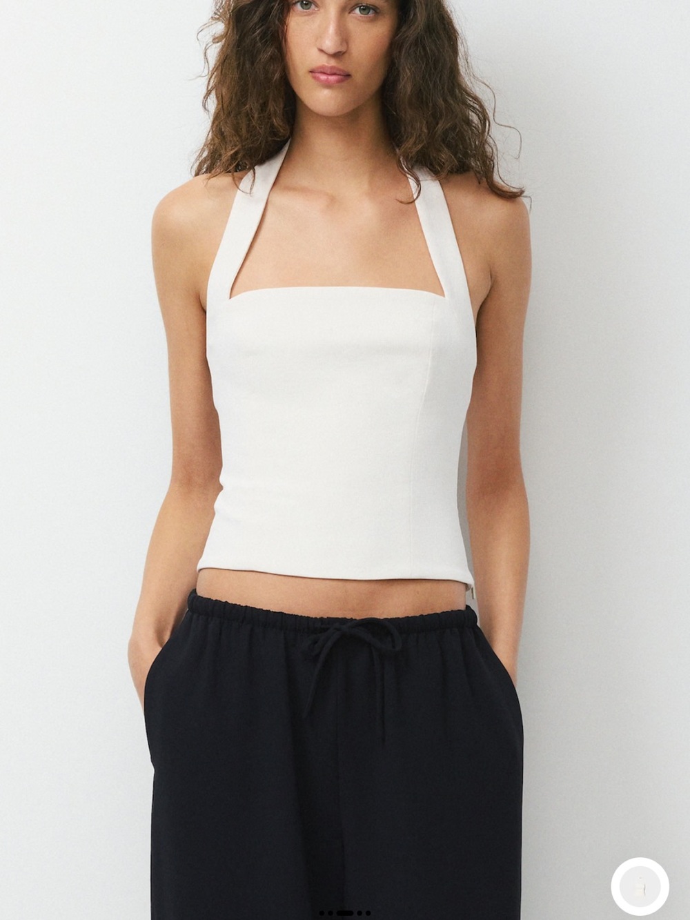 Aritzia whisper halter Crepette